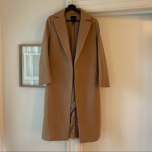 Forever 21 Camel Long Coat